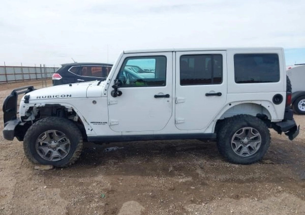 Jeep Wrangler cena 69000 przebieg: 143000, rok produkcji 2017 z Raszków małe 121